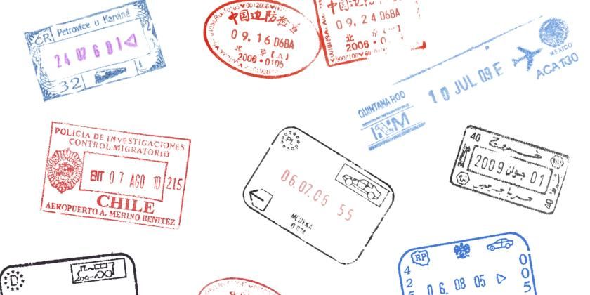 passport stamps